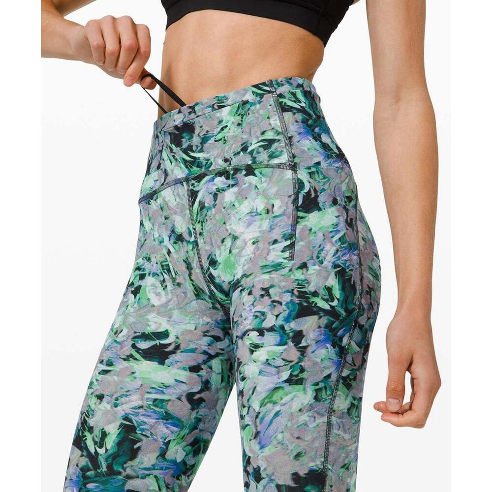 Lululemon Athletica Watercolor Swift Speed Leggings, Size 2, Retail‎ $128+
